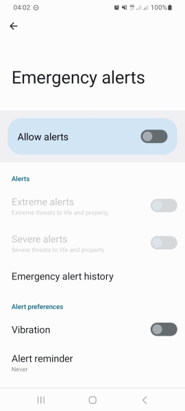 This bloody emergency alert