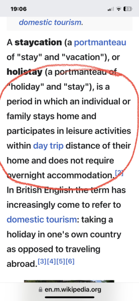 Staycation - what have I forgotten to pack? 