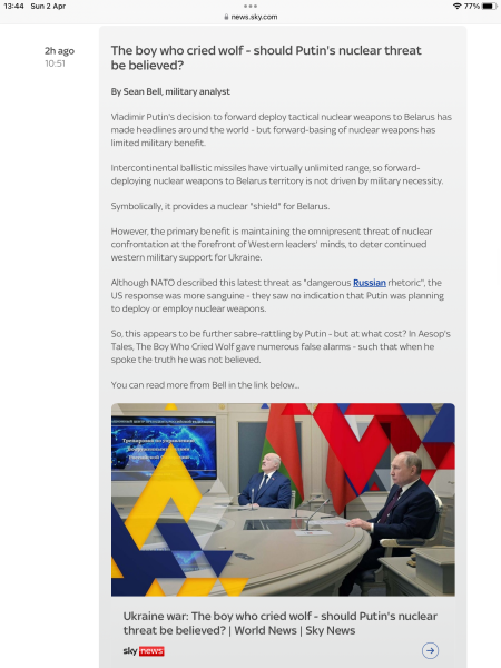 Ukraine Invasion: Part 39