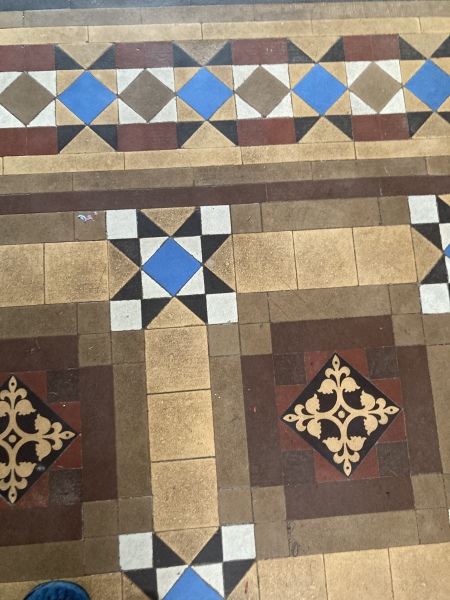 Which tiles would you use here? Old house