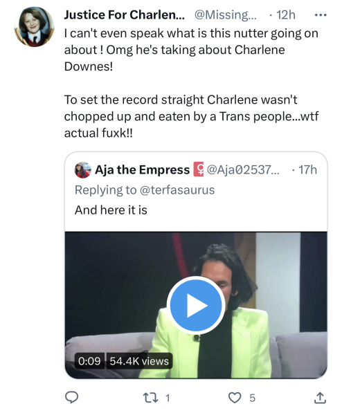 Claim Posie said Cis gender women being blended in to meat by transwomen for human consumption 