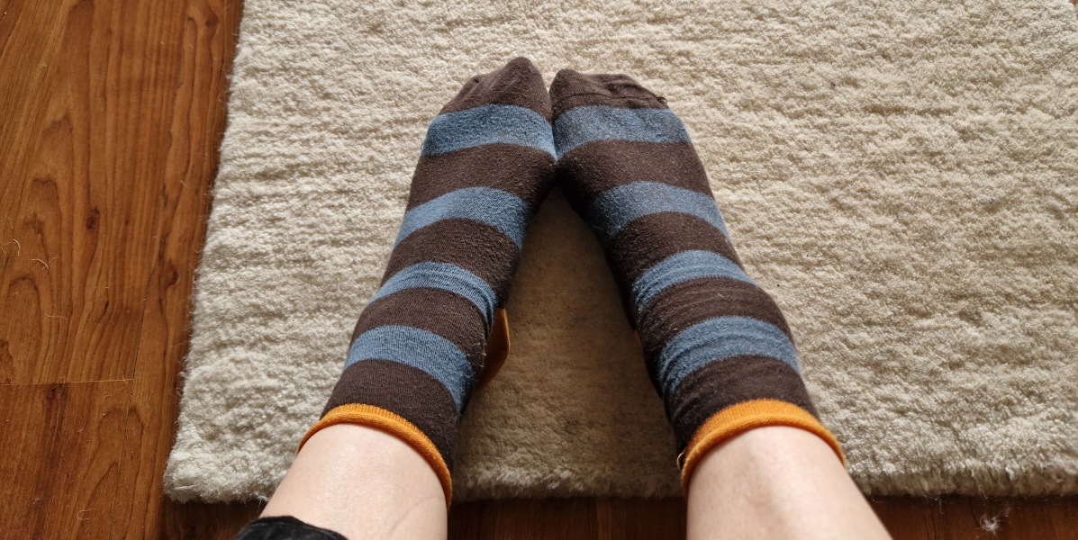 Toasties:- Spring frocks and socks?  