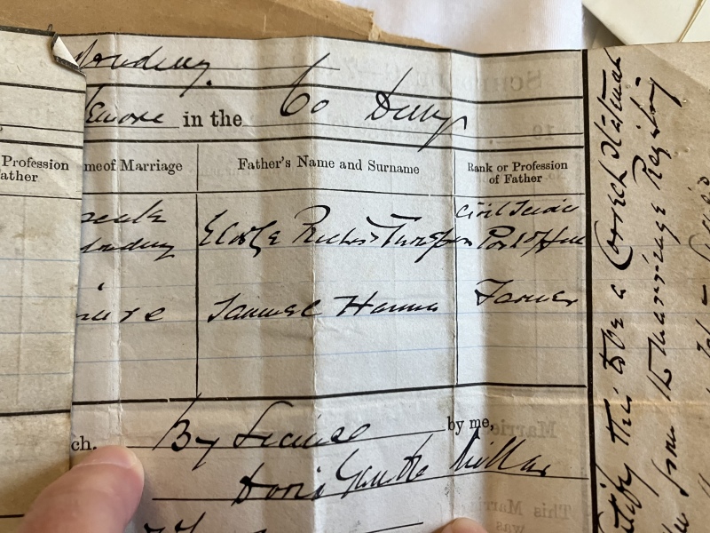 Help needed reading old document!