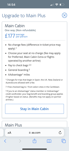 Anyone flown American Airlines?