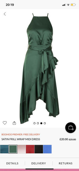 Love this Ghost dress but it's over budget 