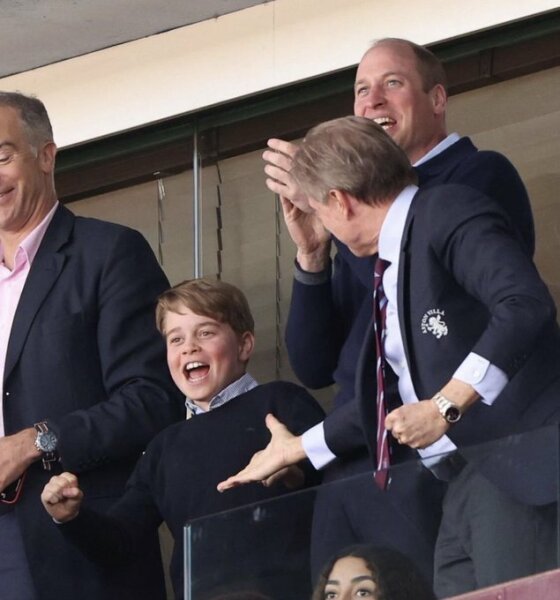 William and George at Aston Villa 080423