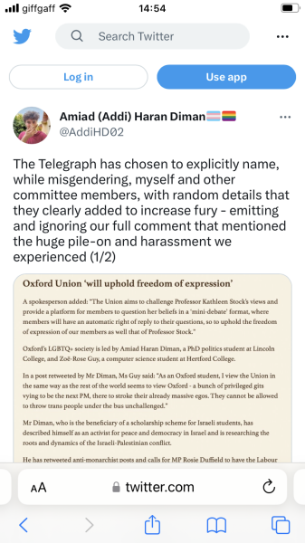 Oxford students call for feminist Kathleen Stock to be no-platformed at Union over trans views