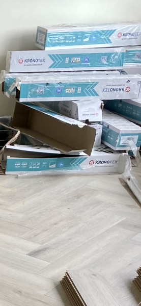 To ask the fitters to stop fitting my floor today