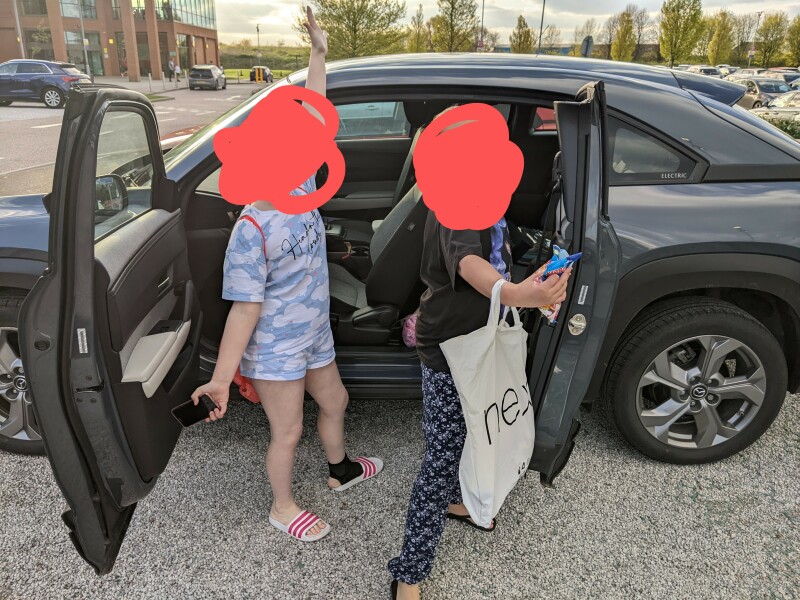 Help! How to open Mazda back doors?