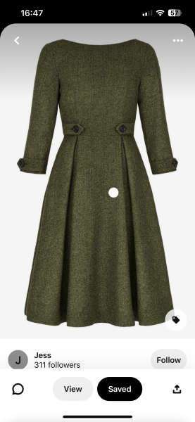 Beautiful wool dresses