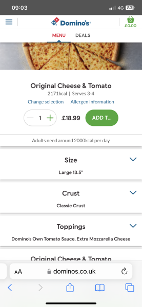 To think this was not enough food?