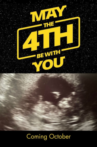 October - into the second trimester!