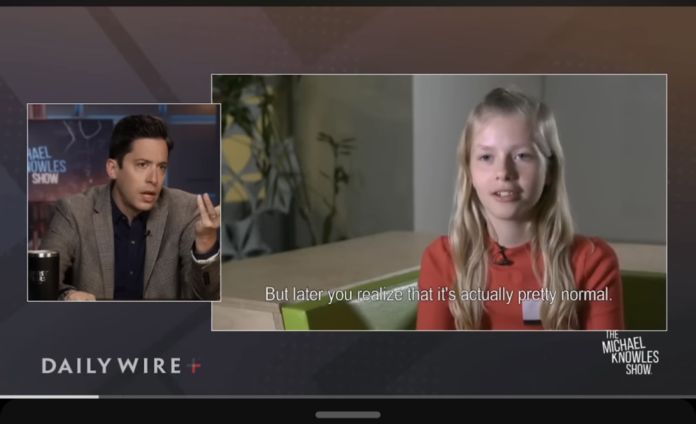 Grooming of children aged 10-12 actually on Dutch TV
