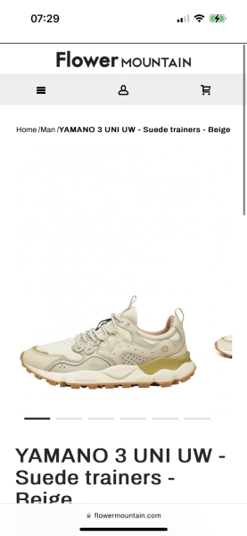 Another trainers one!