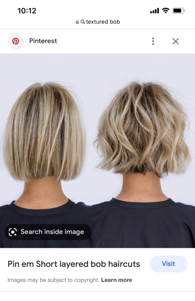 Help me find a mid-length but not frumpy haircut!