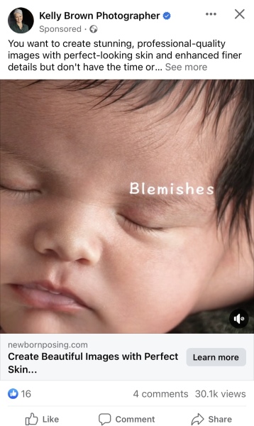 Photoshopping babies 