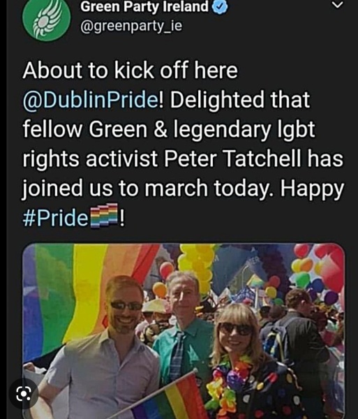 Roderic O Gorman (Irish Minister) tweet for trans visibility. Huge backlash in Ireland. Read comments under tweet. 