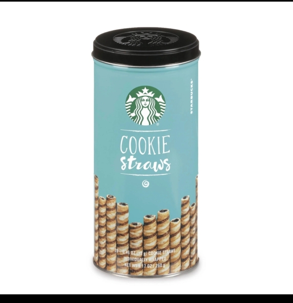 Chocolate tea straw