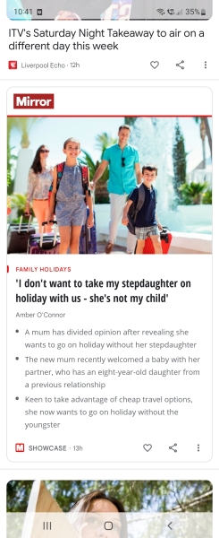 Taking step kids on holiday - AIBU?