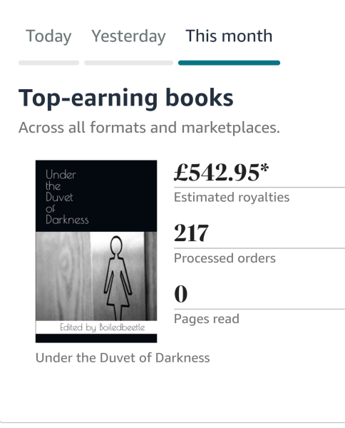 A Mumsnet thread about a book about a Mumsnet thread “Under the Duvet of Darkness” written by the women of Mumsnet