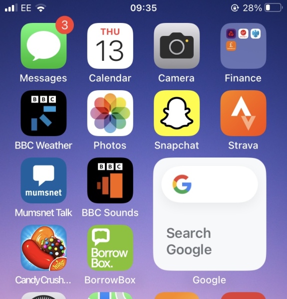iphone - google icon/app 