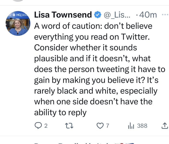 Caroline F - new arrest / harassment ?