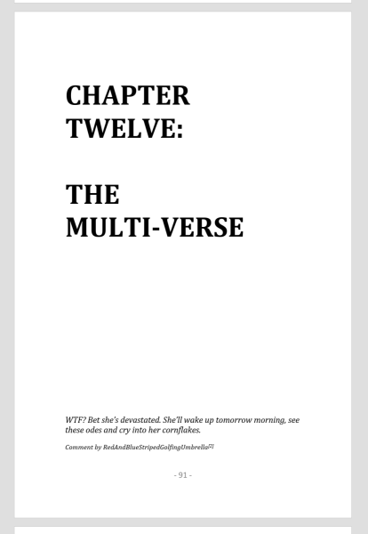 A Mumsnet thread about a book about a Mumsnet thread “Under the Duvet of Darkness” written by the women of Mumsnet