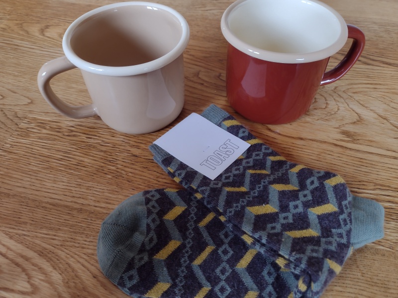 Toasties:- Spring frocks and socks?  
