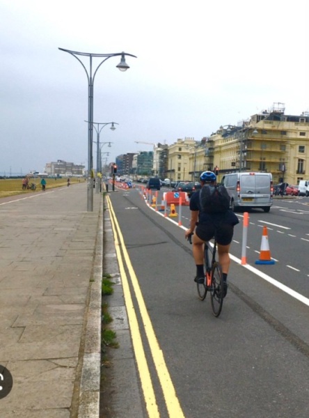 To think cyclists should use cycle lanes