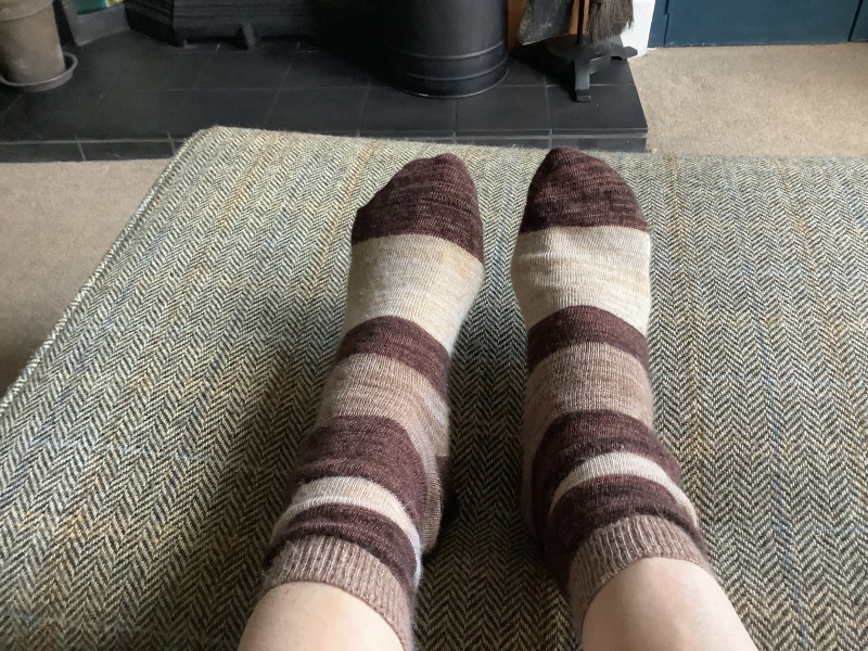 Toasties:- Spring frocks and socks?  