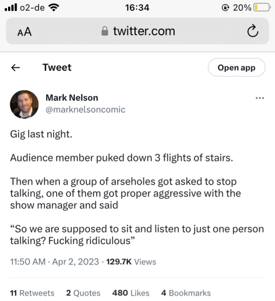 Police called to theatre after audience sang over cast