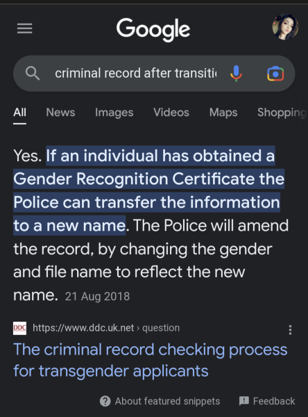 Transgender Loopholes