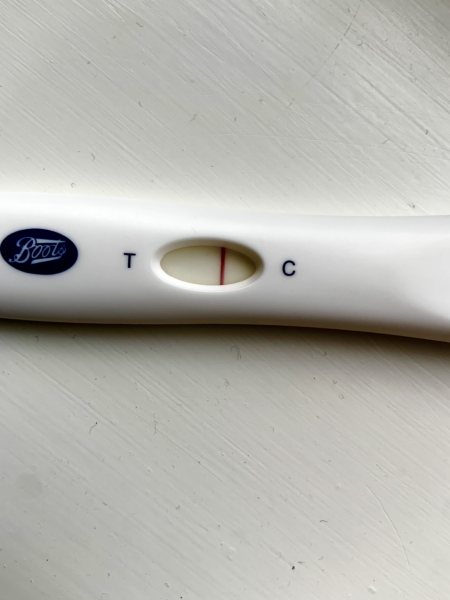 Line eyes at 14dpo