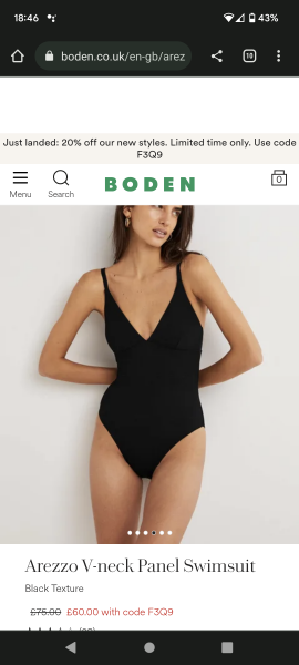 High leg swimsuit