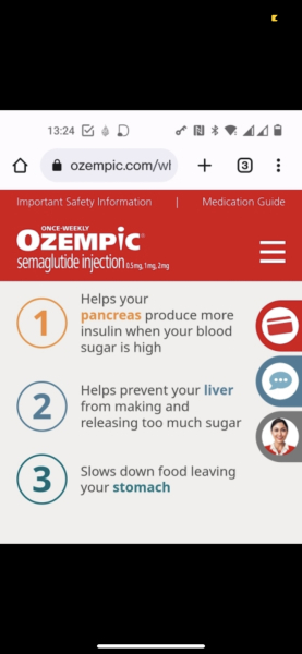 " I started Ozempic last night" THREAD FIVE"