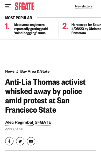 Elite sports people speaking up!