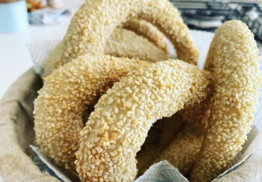 What would you do with a large tub of toasted sesame seeds?