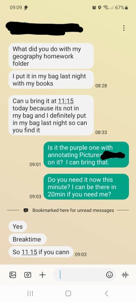 I know when it's all going wrong for ds12 because his texts are full sentences... 