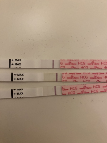 Negative frers but faint lines on cheapies
