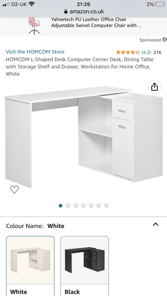 Best folding / space saving desk