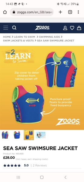 Swimming Flotation things for a 4yr old