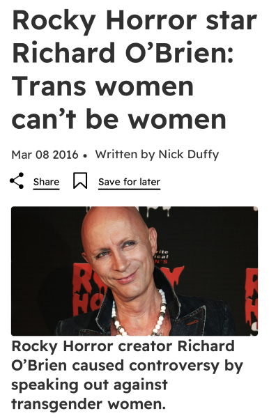 Drag Shows, Panto & Hard Line Stances