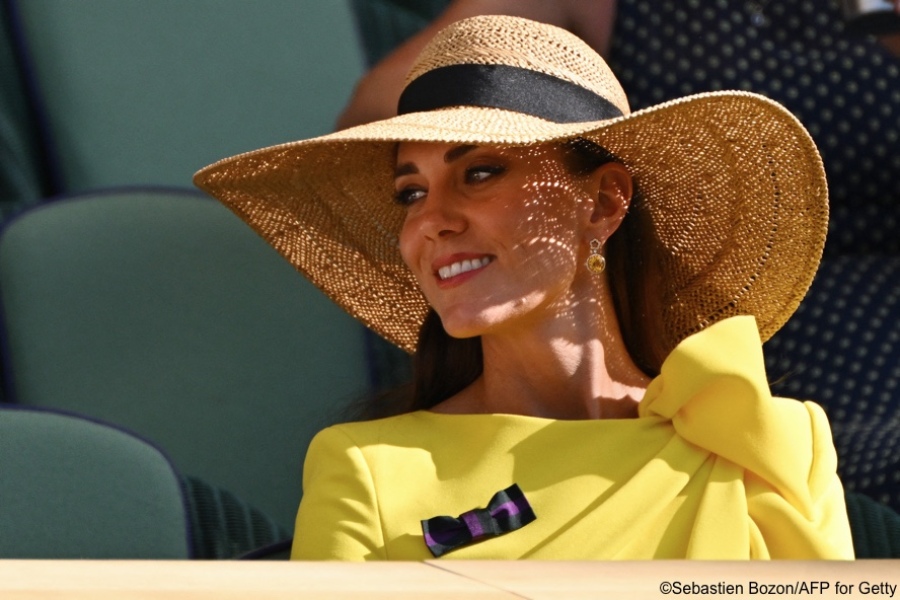 William says Kate always looks stunning.