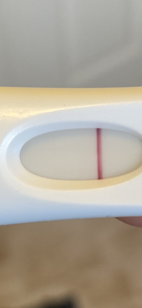 Very very faint line 10dpo?