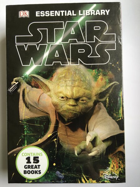 Star Wars book with Yoda on cover