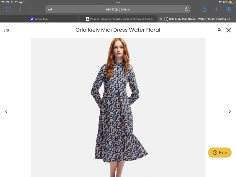 Anyone recently seen everyday dresses answering to this description?