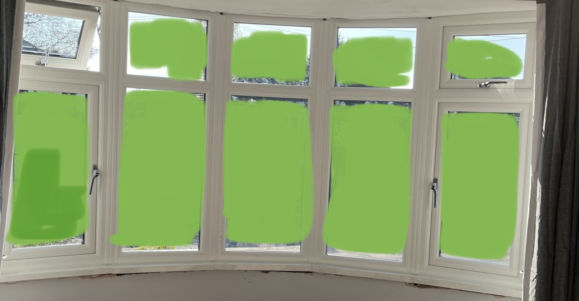 Is this a reasonable amount of damage after new windows?