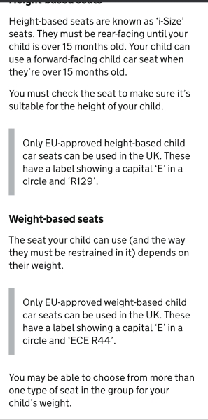Forward Facing Car Seat at 11 months??