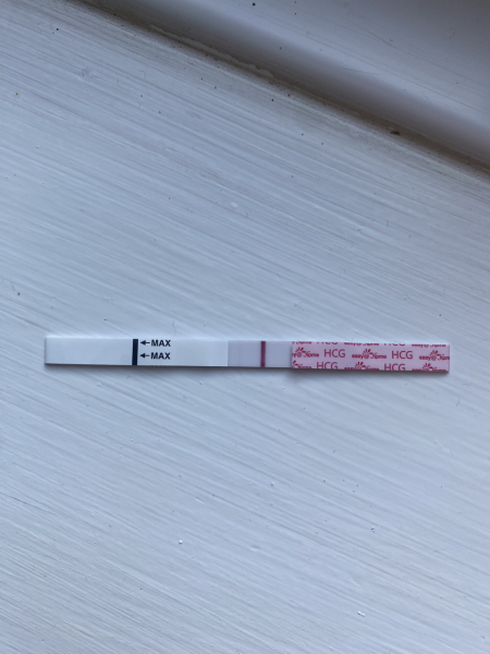 Evap or faint positive 