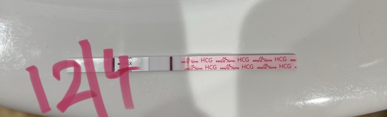 Positive tests after miscarriage 